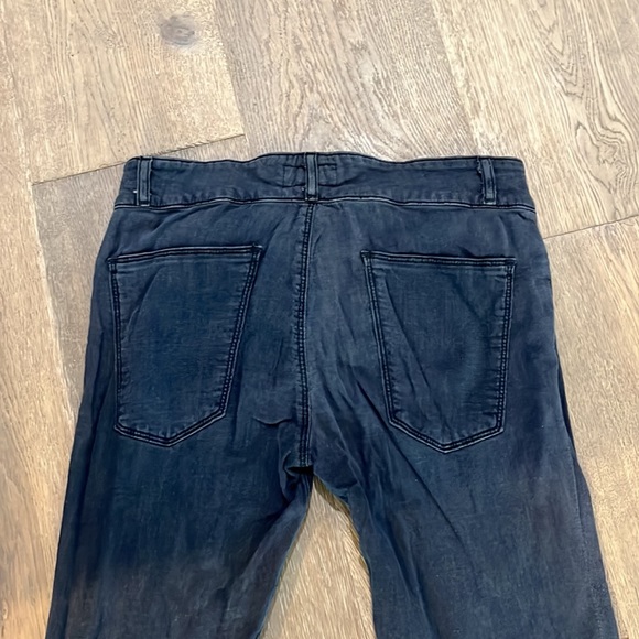 Current/Elliott faded black cotton stretch  size 28 legging - Picture 4 of 5